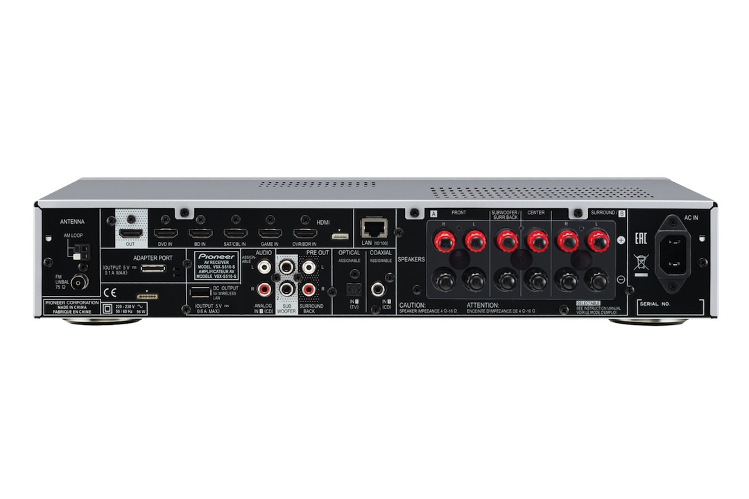AudioVideo2day - Reviews - Pioneer VSX-S510-S