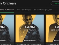 Spotify AM:PM playlists