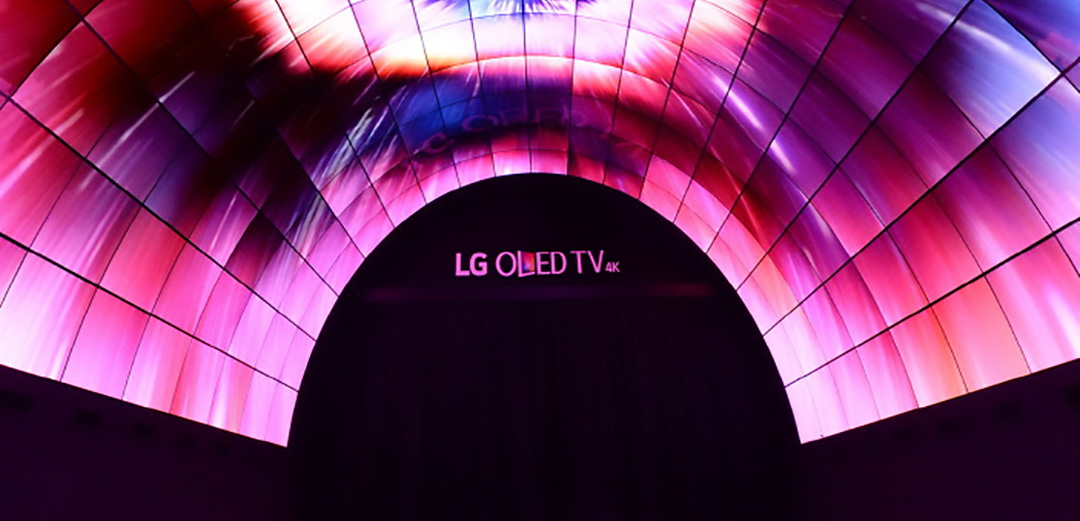 LG OLED-tunnel