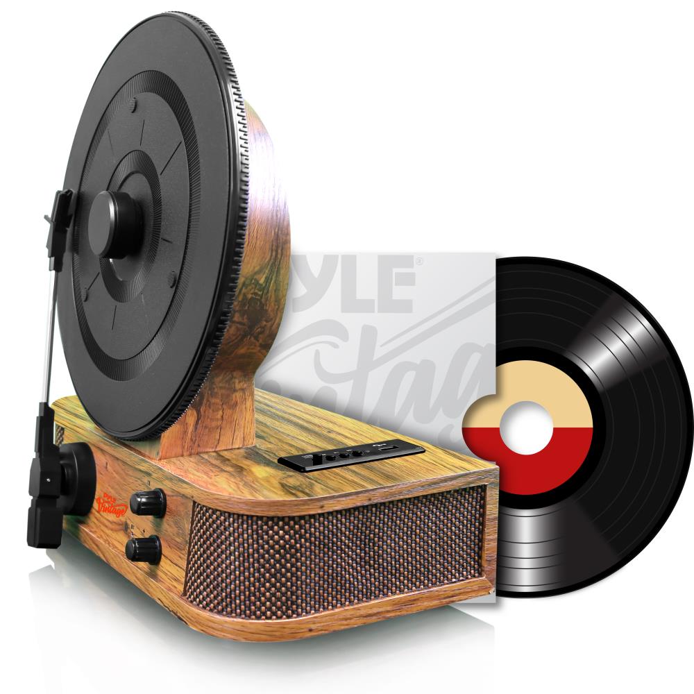 pyle bluetooth vertical turntable