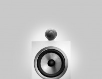 bowers & wilkins 700 serie 705-S2-Satin-White-Front-Beauty