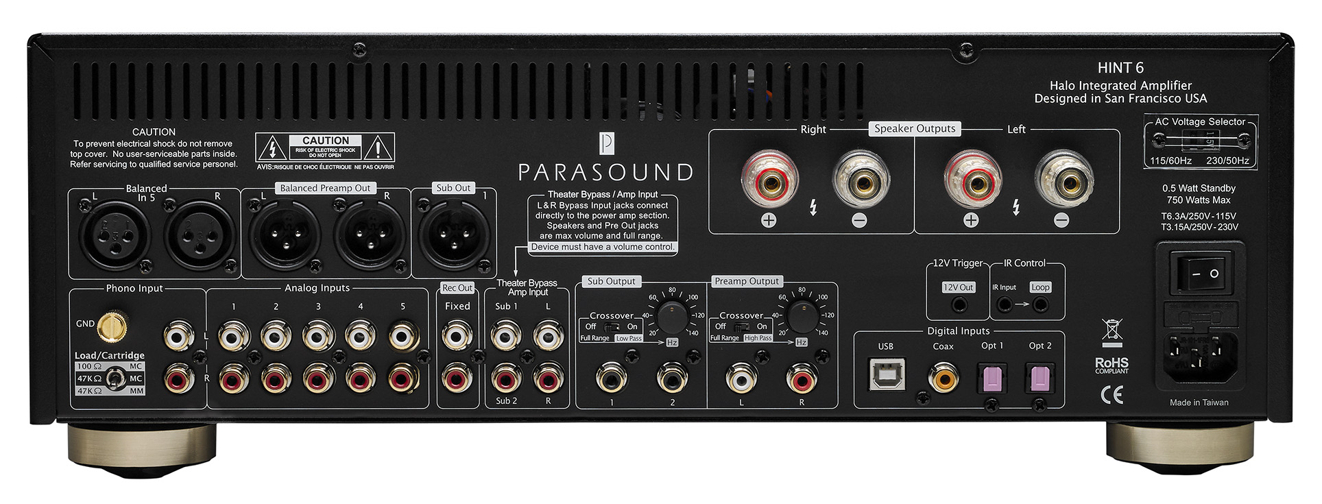 Parasound Halo Integrated 6