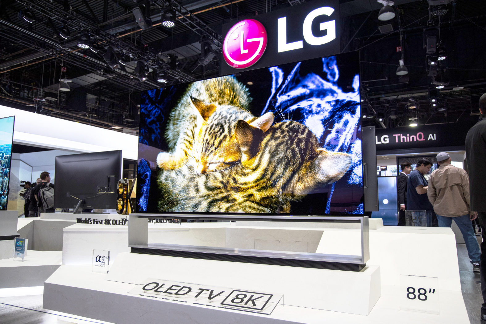 LG 8K OLED-televisie (model 88Z9)