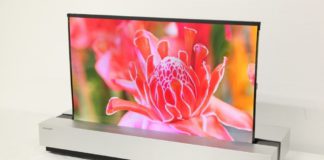 Sharp OLED oprolbare TV
