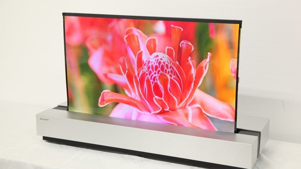 Sharp OLED oprolbare TV