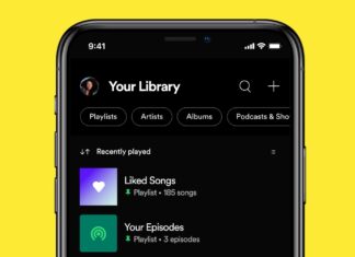 Spotify Your Library