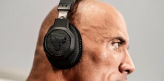 UA Project Rock Over-Ear Training Headphones: engineered by JBL