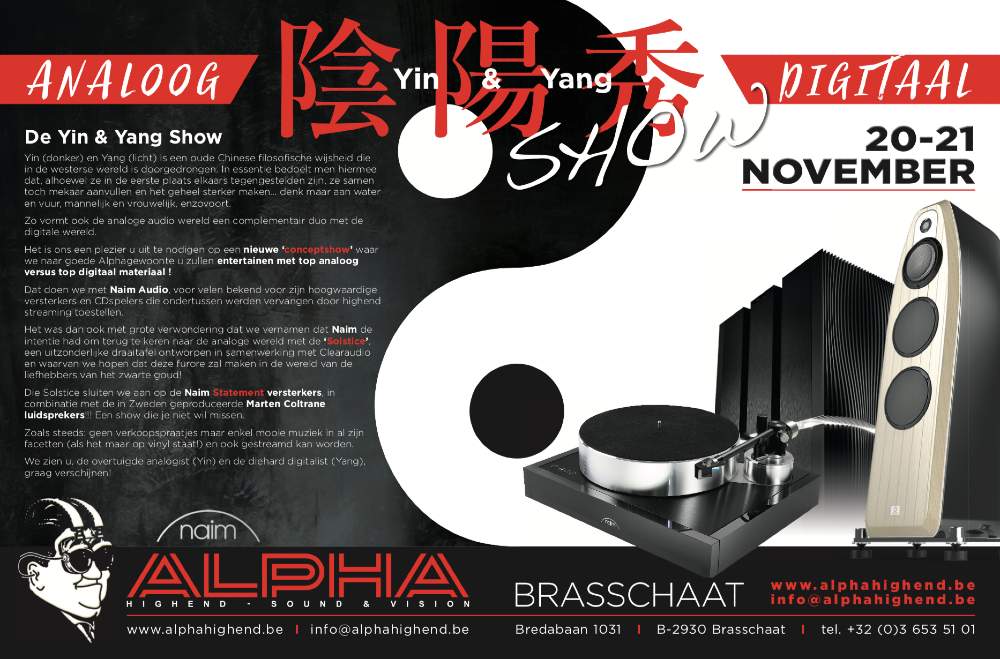 Alpha High End Yin & Yang show