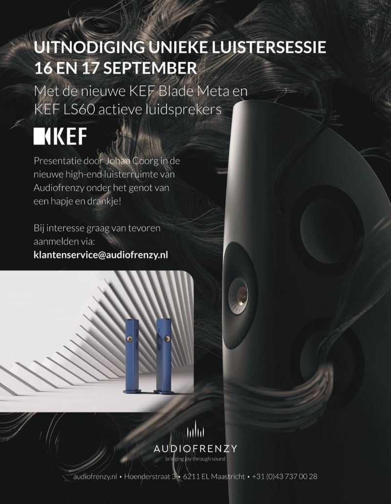 KEF Audiofrenzy Maastricht