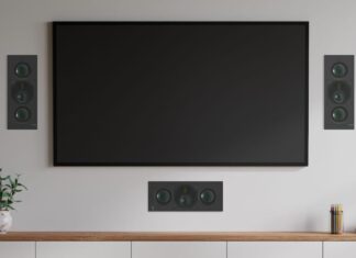 monitor audio in wall