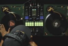 Groene Technics SL-1200M7ALD in samenwerking met Aimé Leon Dore Technics SL-1200M7ALD
