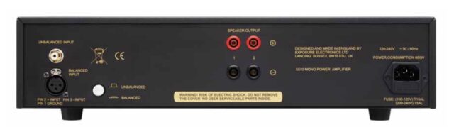 Exposure 5510 mono power amplifier