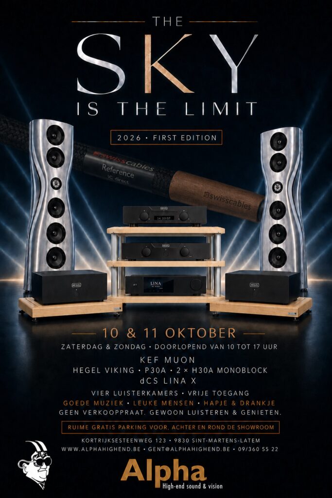 The Sky Is The Limit bij Alpha High-End Gent
