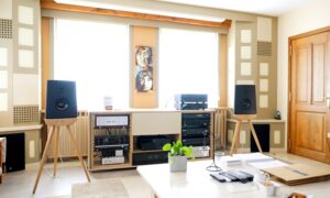 Video: stereo demonamiddag bij AudioPerfect met de Lyngdorf Cue-100 luidsprekers